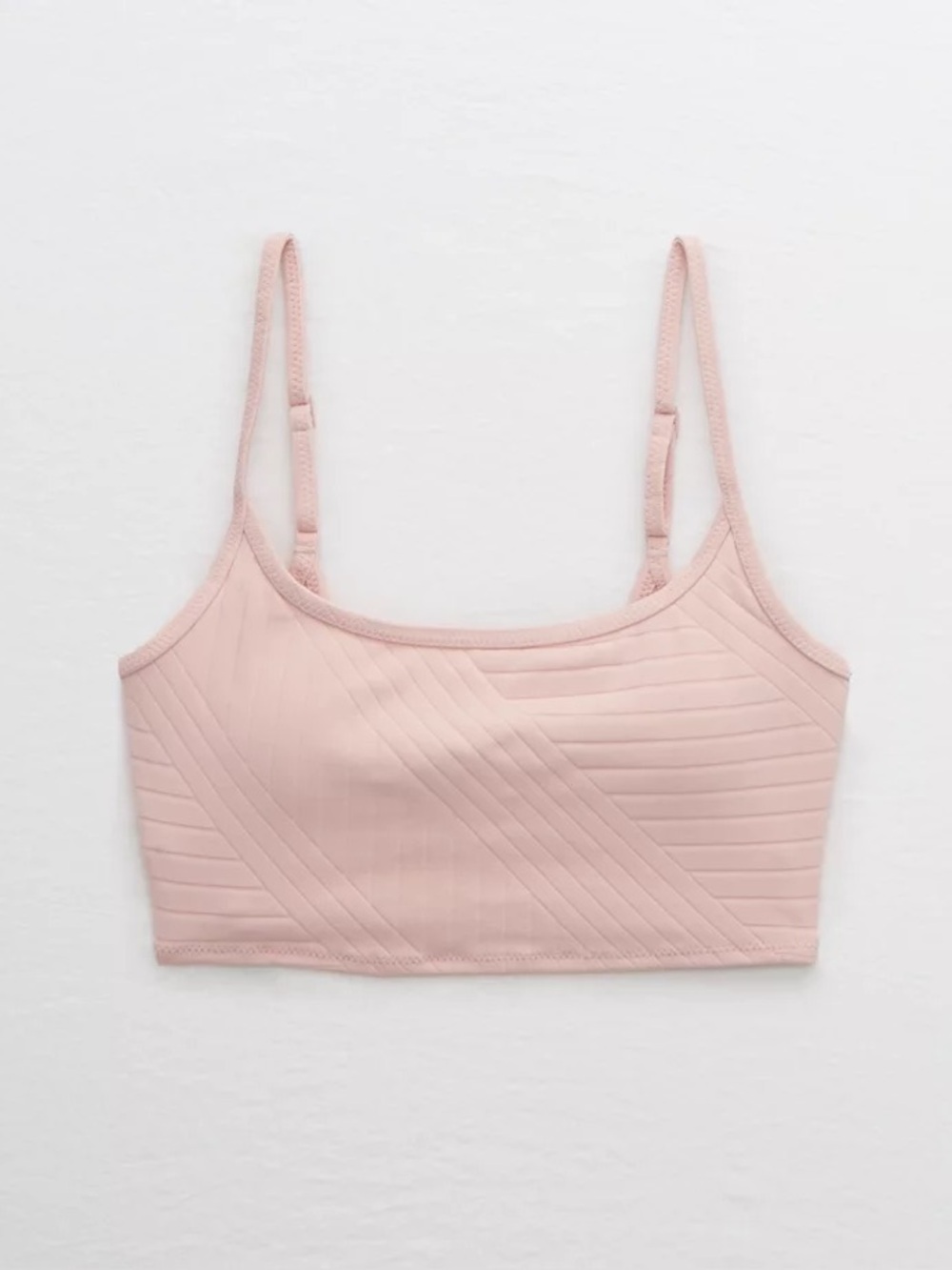 Aerie XO Ribbed Bikini Top with Plunge Neckline - Picture 6 of 7